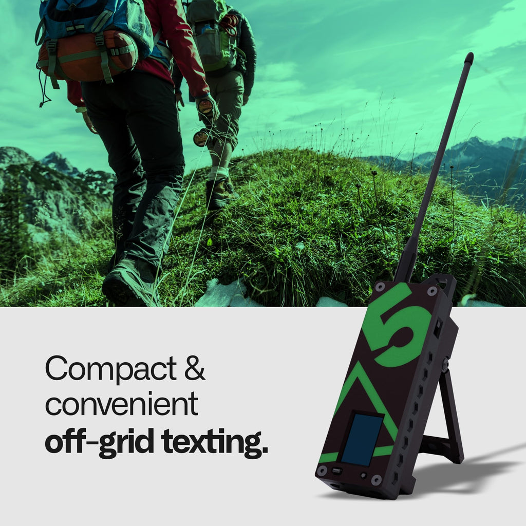 Trekker Delta Off-Grid LoRa GPS Radio, ATAK Meshtastic Communicator