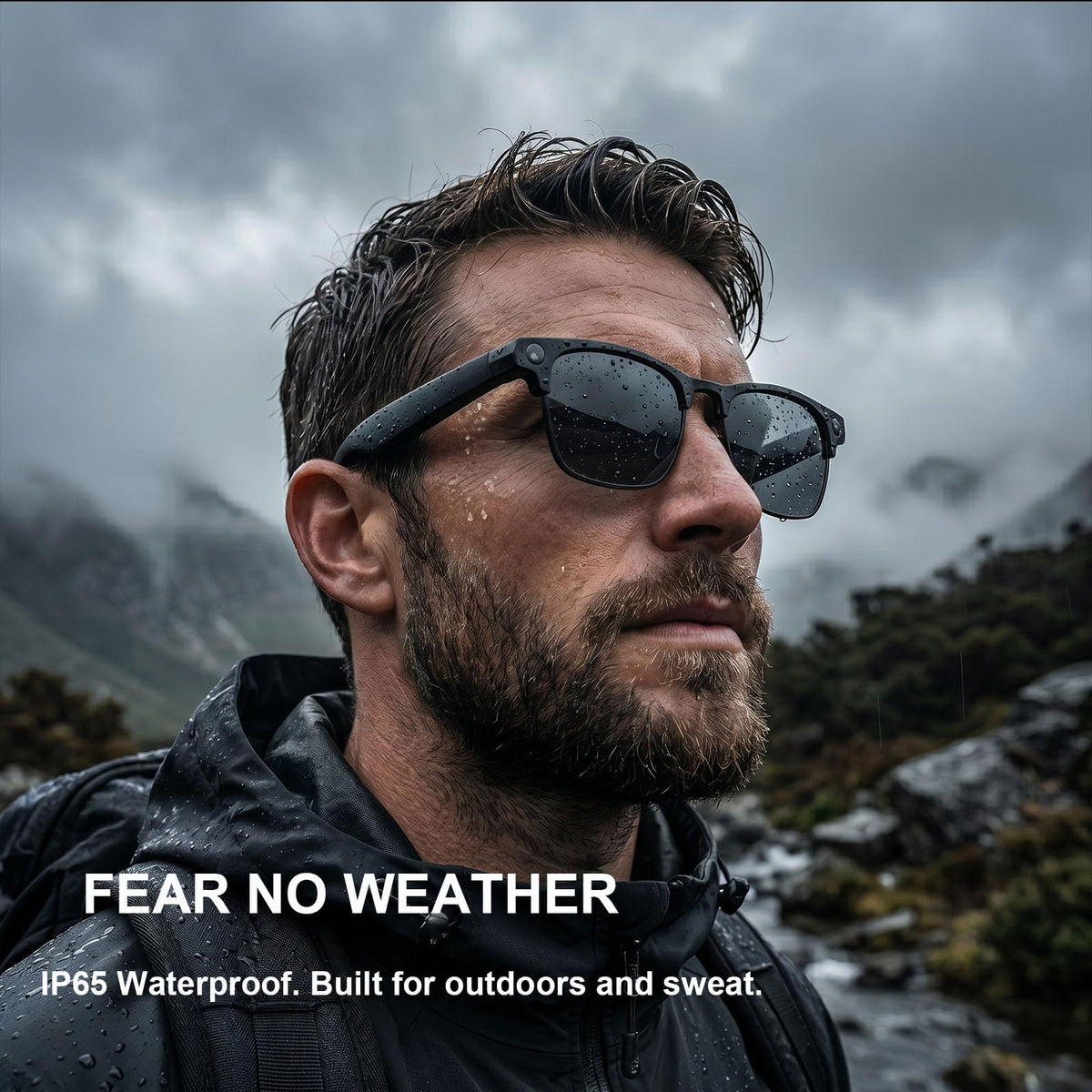 4K AI Smart Glasses with Camera, Bluetooth Call & Translation for Men Women