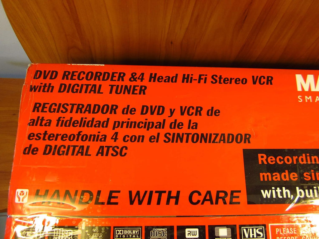 Magnavox ZV450MW8 DVD Recorder and VCR Combo with Digital Tuner [Electronics] (Renewed)