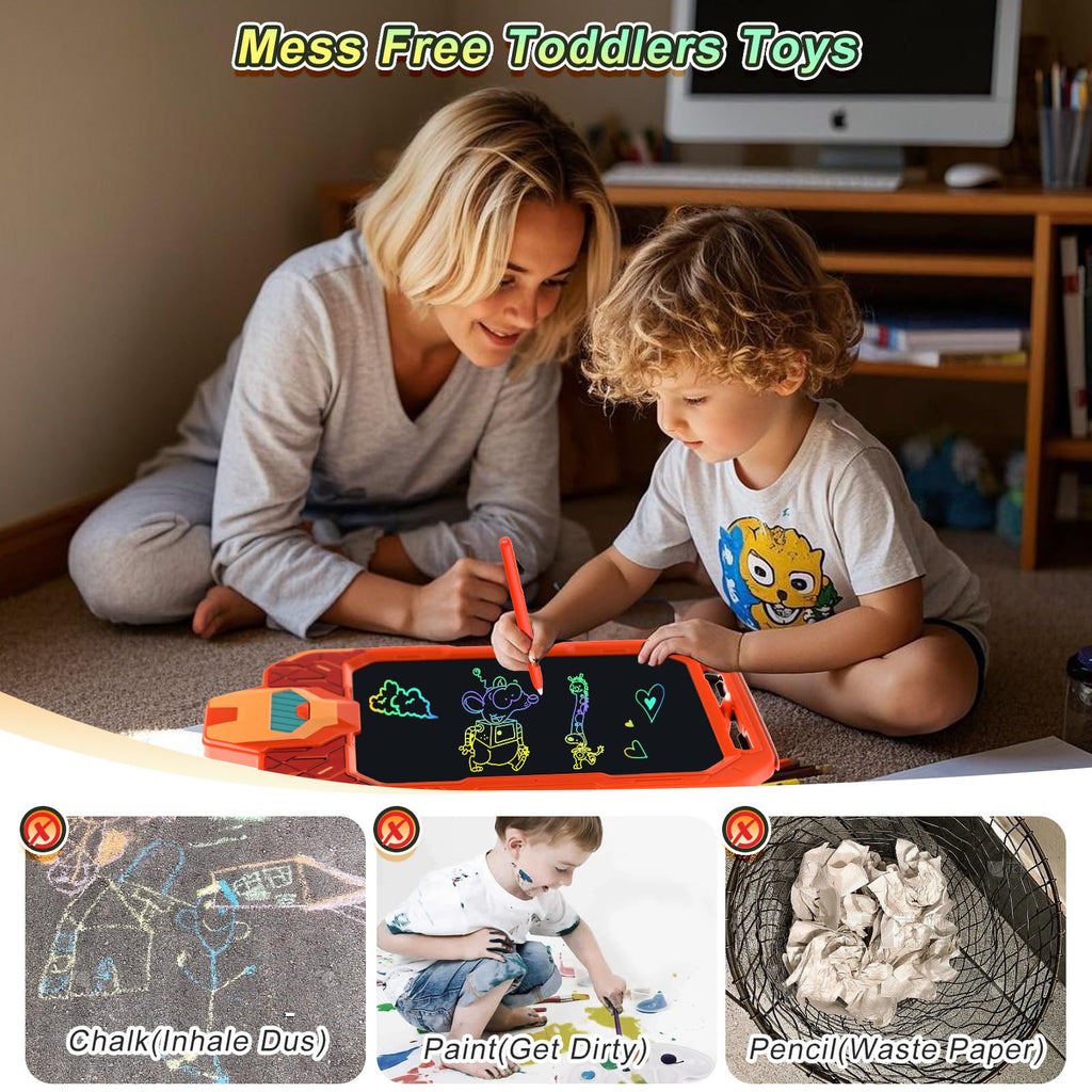 LCD Writing Tablet for Kid, Spider Design Drawing Pad, 10 Inch