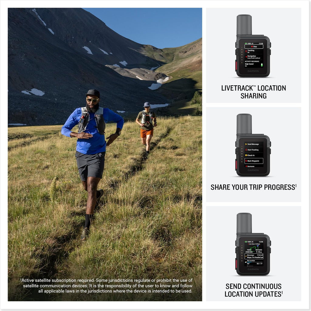 Garmin inReachÂ® Mini 3 Plus, SOS Satellite Communicator