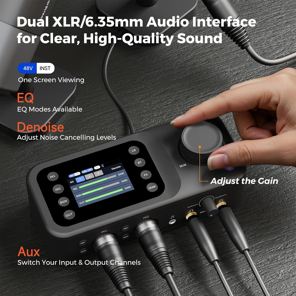 NearStream Business Kit, Quad Podcast Bundle for Business