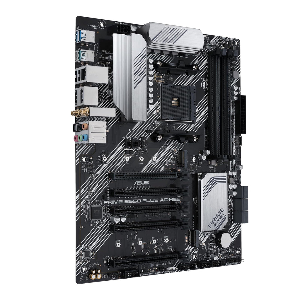 MICRO CENTER AMD 5500 Processor with ASUS TUF Gaming A520M Plus Motherboard