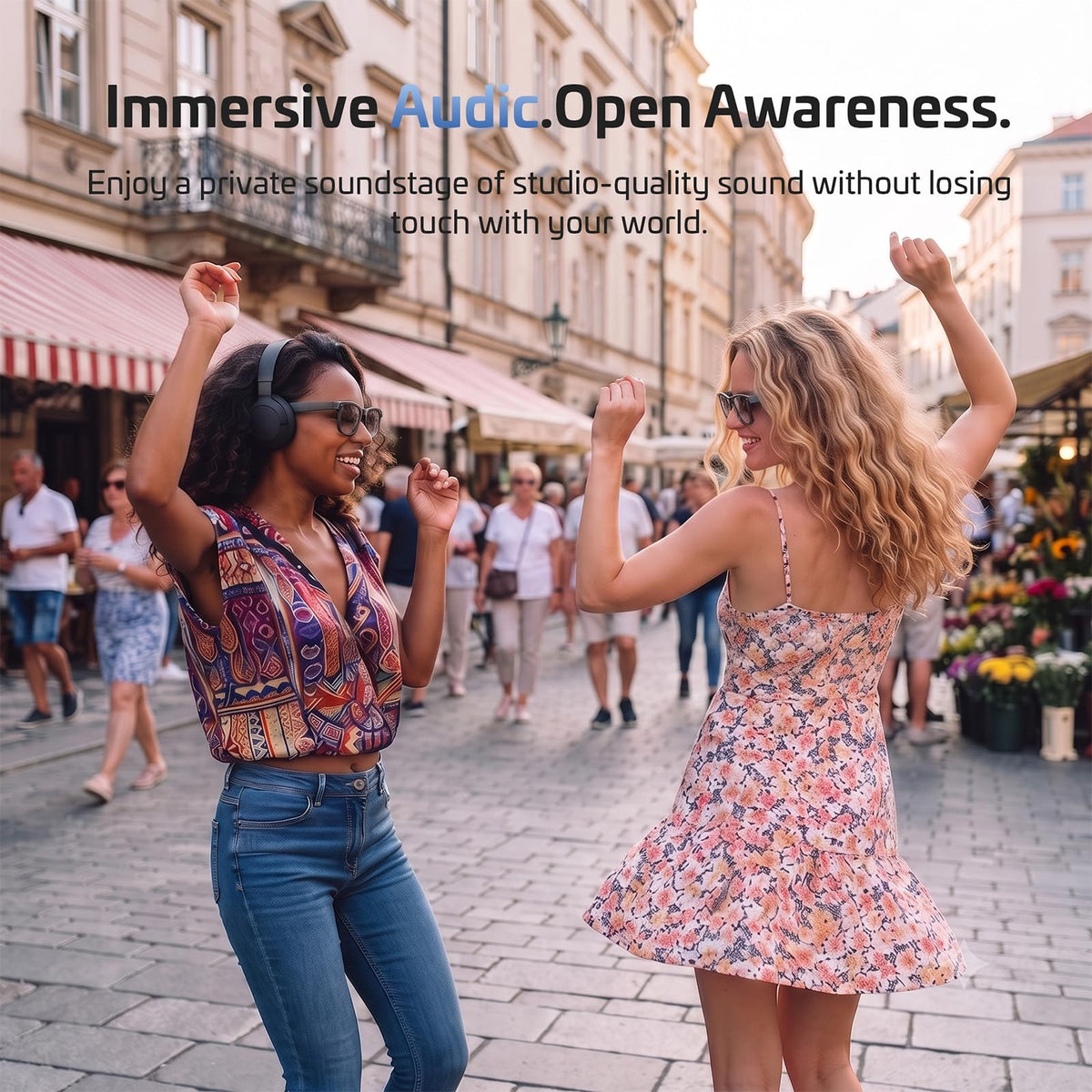 2026 AI Smart Glasses for Men Women,4K HD Video & Photo Capture,Real-Time Translation,Recording Glasses with AI Assistant,Open-Ear Audio,Object Recognition Glasses (Sunglasses Lens+Photochromic Lens)
