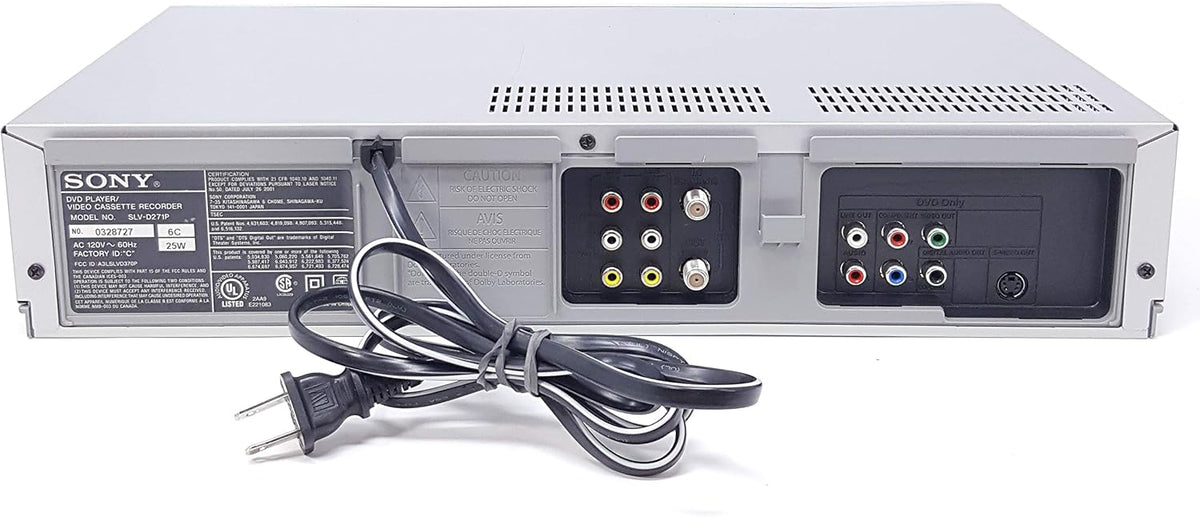 Sony SLV-D271P Combo DVD and VCR