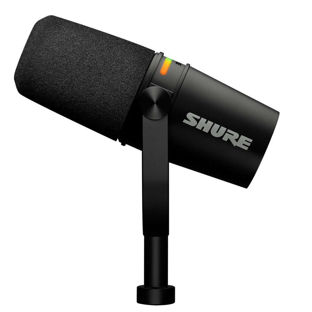 Shure MV7X XLR Dynamic Podcast & Recording Microphone - Black