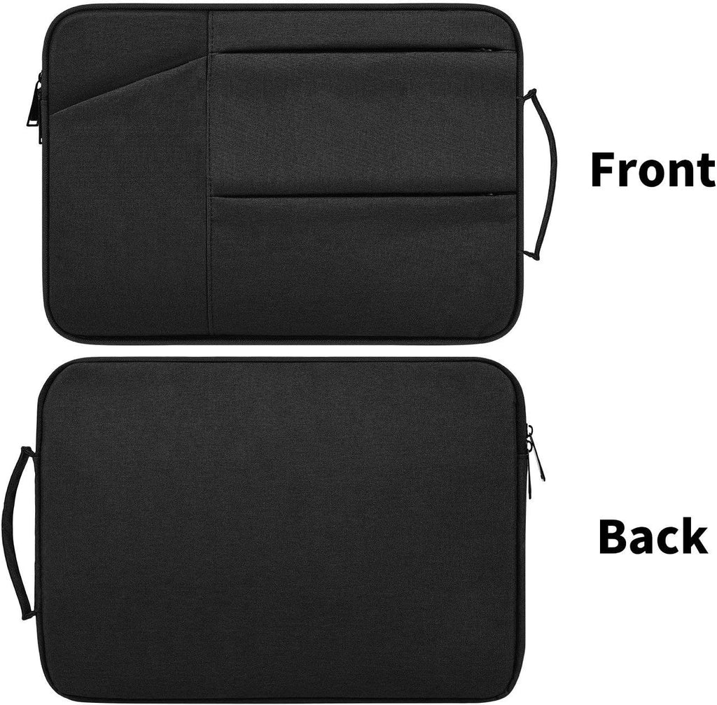 Graphics Drawing Tablet Carry Case with Artist Glove Compatible for Wacom Intuos Pro PTH660 Medium Case Huion H1060P, H950P, HS610, Xp-Pen Deco 01 V2, Ugee M708 and VEIKK A30 (Black)