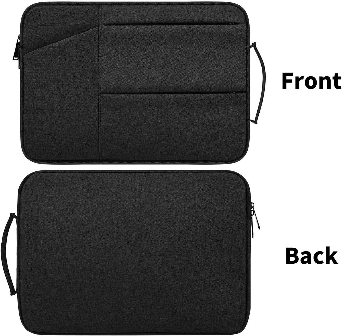 Graphics Drawing Tablet Carry Case with Artist Glove Compatible for Wacom Intuos Pro PTH660 Medium Case Huion H1060P, H950P, HS610, Xp-Pen Deco 01 V2, Ugee M708 and VEIKK A30 (Black)