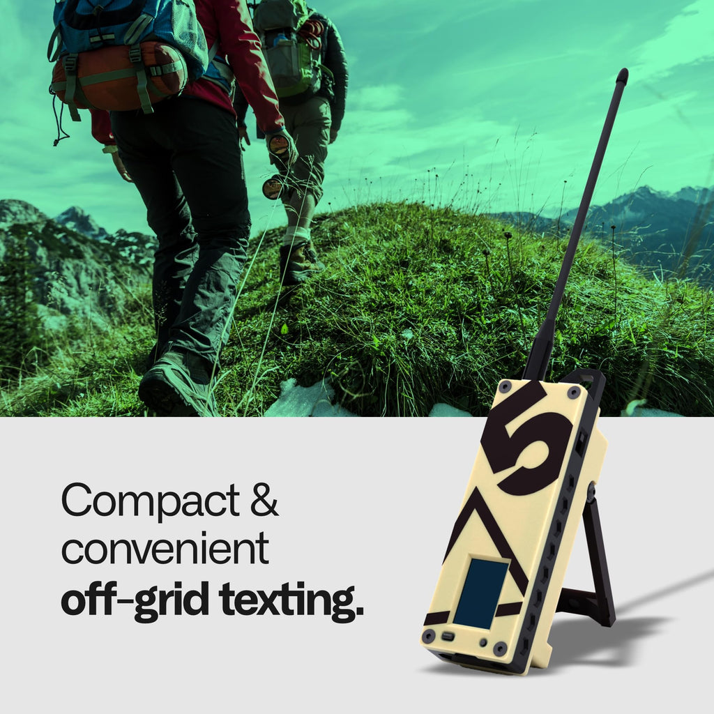 Trekker Delta Off-Grid LoRa GPS Radio, ATAK Meshtastic Communicator