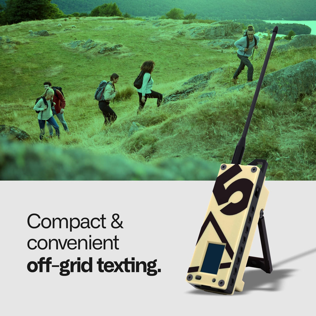 Trekker Delta Off-Grid LoRa GPS Radio, ATAK Meshtastic Communicator