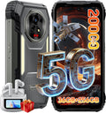 Blackview XPLORE 2 Gemini AI 5G Rugged Phone with Satellite Messaging, 20000mAh/120W 36GB+256GB Dimensity 8300 Android 15, 6.73" 3.2K AMOLED 467LM Dual Camp Lights, 50MP+20MP Night Vision, WiFi6E/GPS