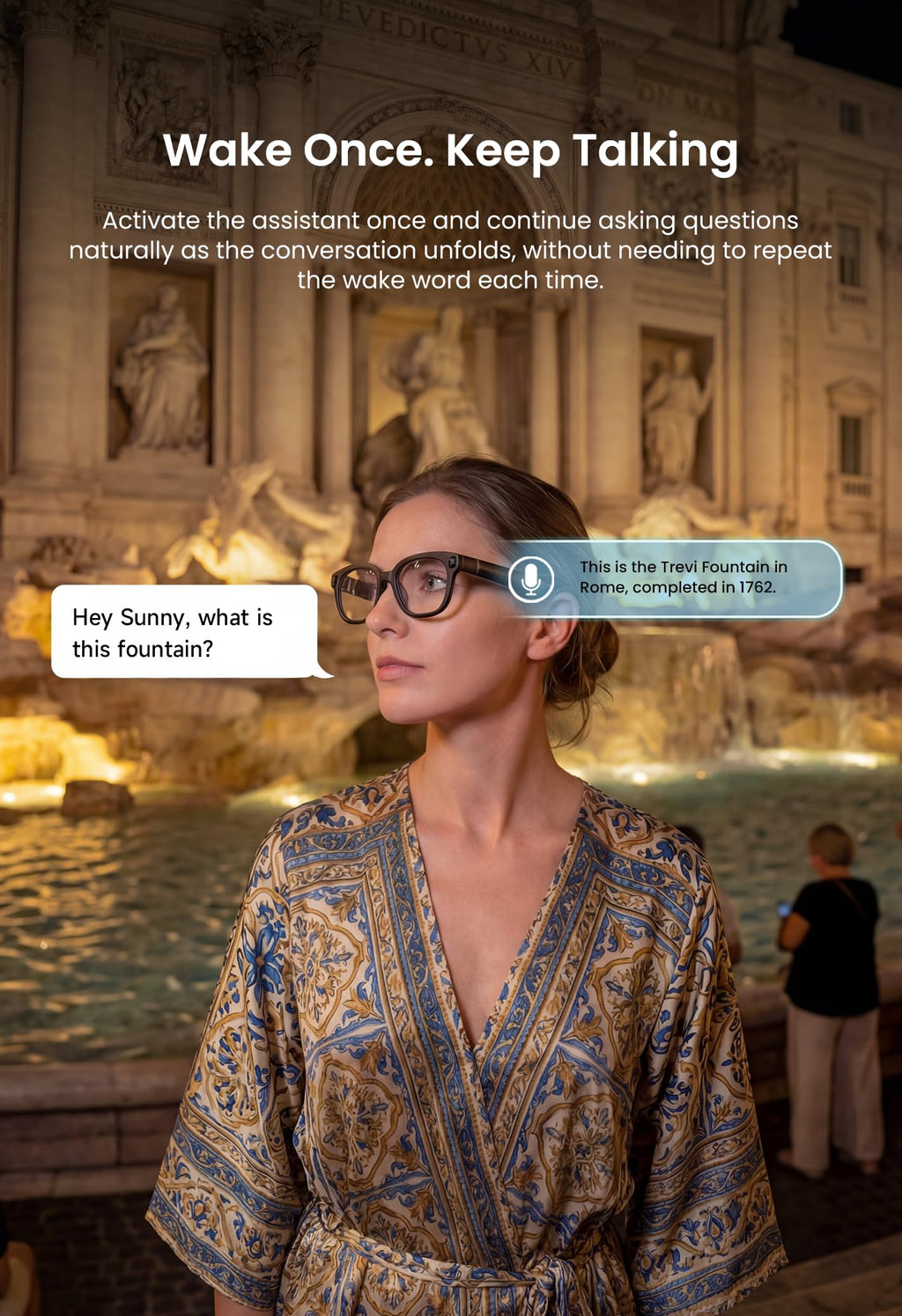 G5 AI Smart Glasses with Camera, 13MP Recording Glasses for Big Heads - XXL