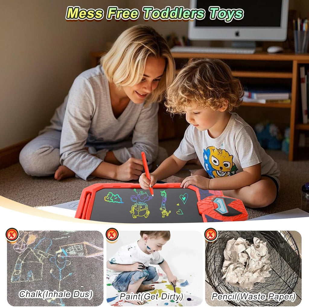 LCD Writing Tablet for Kid, Spider Design Drawing Pad, 10 Inch
