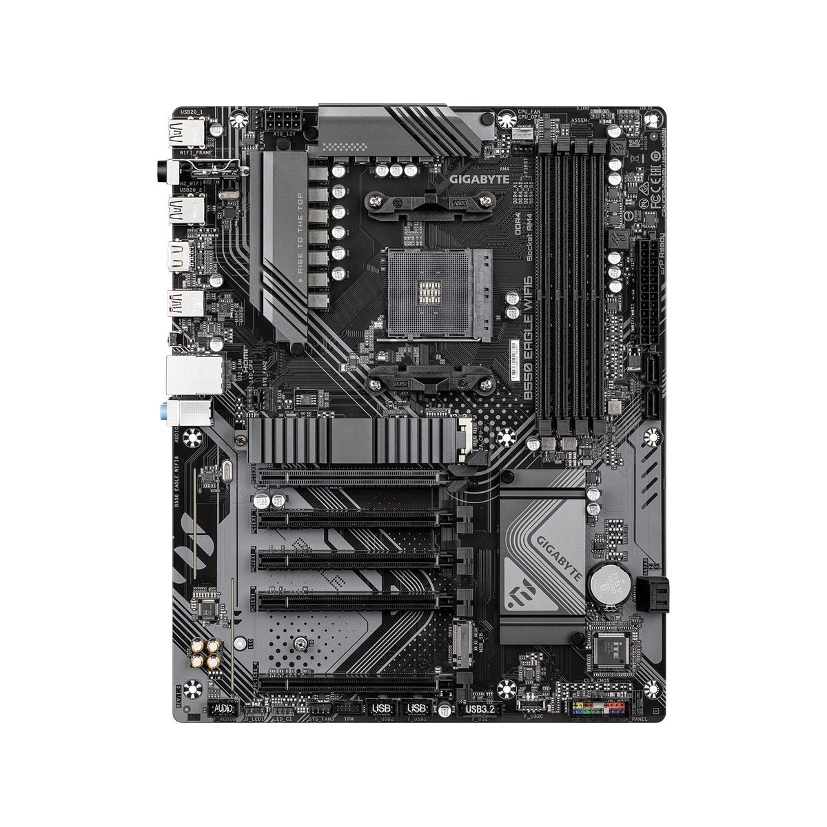 NEWEGG Motherboard CPU Memory Combo -B550M-A Motherboard Bundle with Ryzen 5 5500 6-Core 3.6GHz CPU and 16GB (2 x 8GB) 288-Pin PC RAM DDR4 3200 Desktop Memory