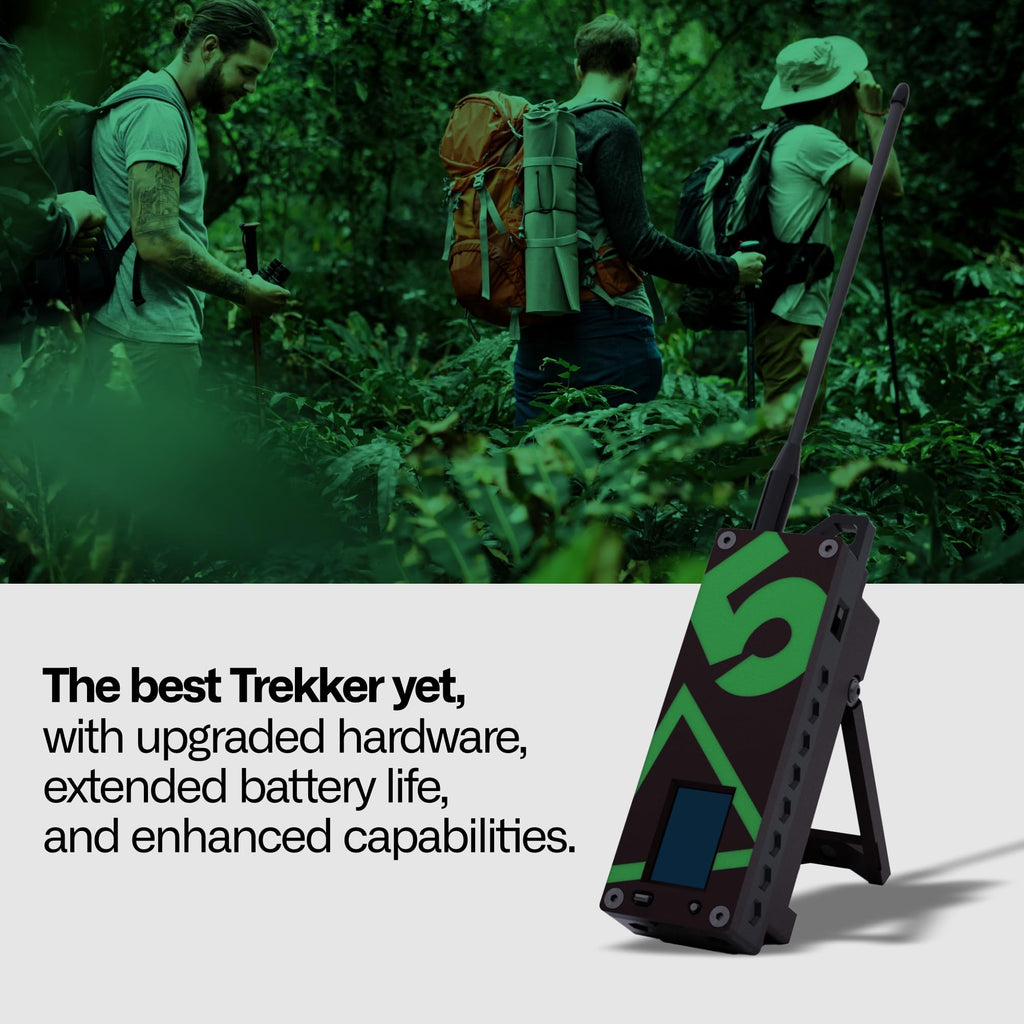 Trekker Delta Off-Grid LoRa GPS Radio, ATAK Meshtastic Communicator