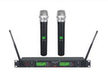 GTDaudio 2x800 Channel UHF True Diversity Wireless Microphone System