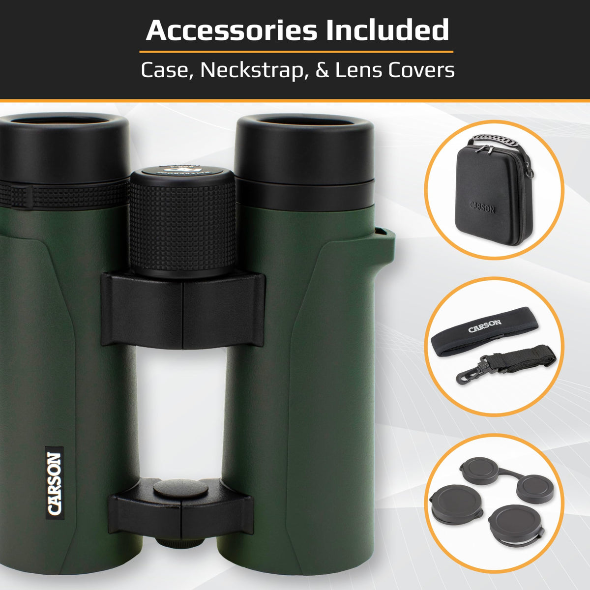 RD Series 8x26mm, Open Bridge Compact Binoculars