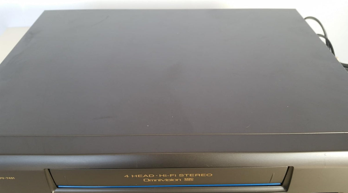 Panasonic VCR VHS Transfer w/Remote, USB Adapter, HDMI Converter (Renewed) (Renewed)