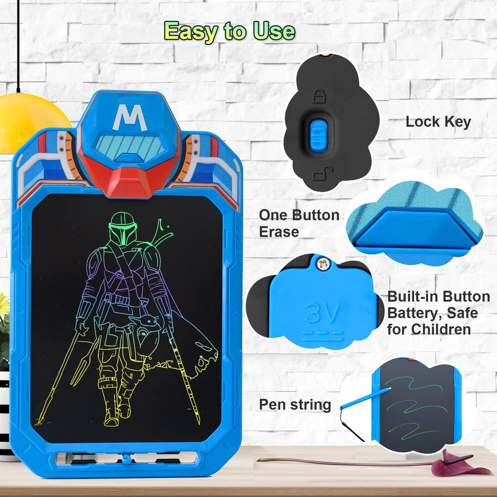 LCD Writing Tablet for Kid, Spider Design Drawing Pad, 10 Inch