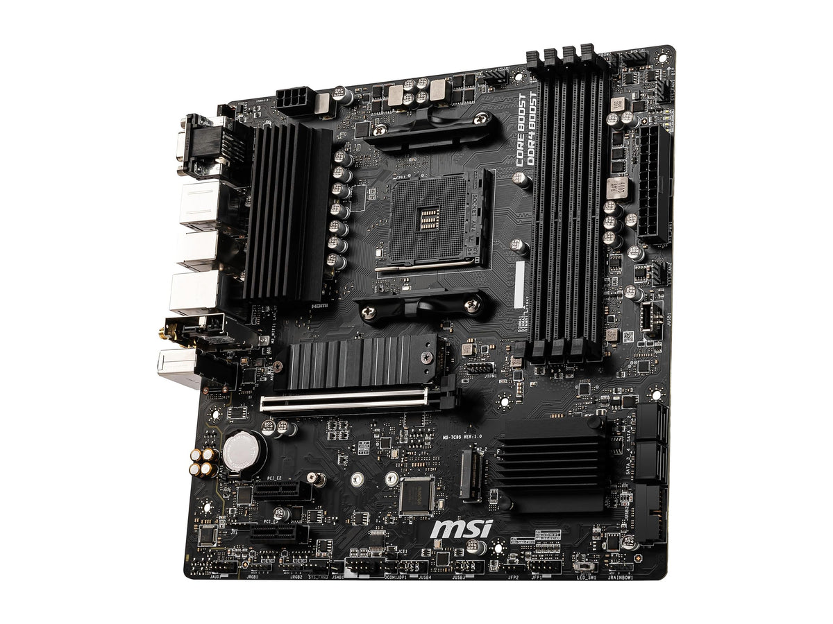 NEWEGG Motherboard CPU Memory Combo -B550M-A Motherboard Bundle with Ryzen 5 5500 6-Core 3.6GHz CPU and 16GB (2 x 8GB) 288-Pin PC RAM DDR4 3200 Desktop Memory