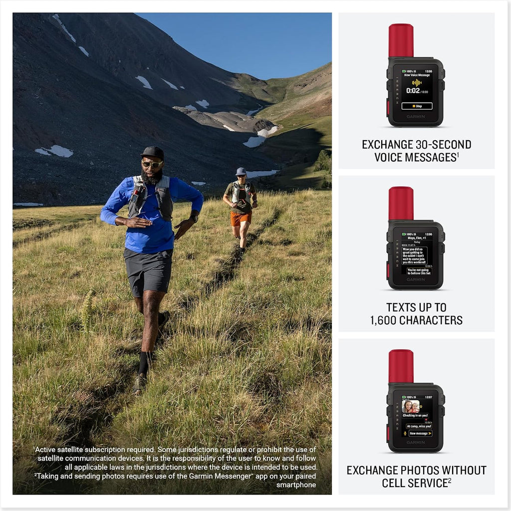 Garmin inReachÂ® Mini 3 Plus, SOS Satellite Communicator