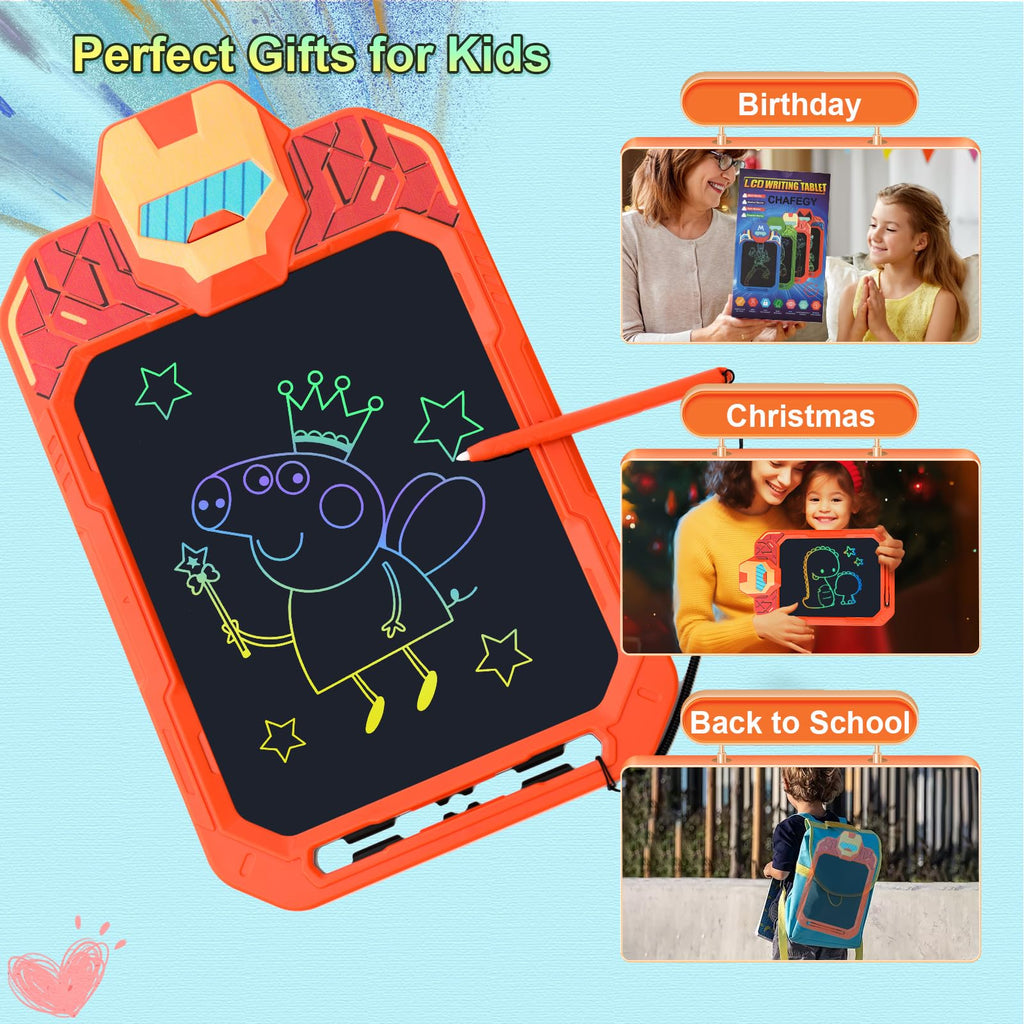 LCD Writing Tablet for Kid, Spider Design Drawing Pad, 10 Inch