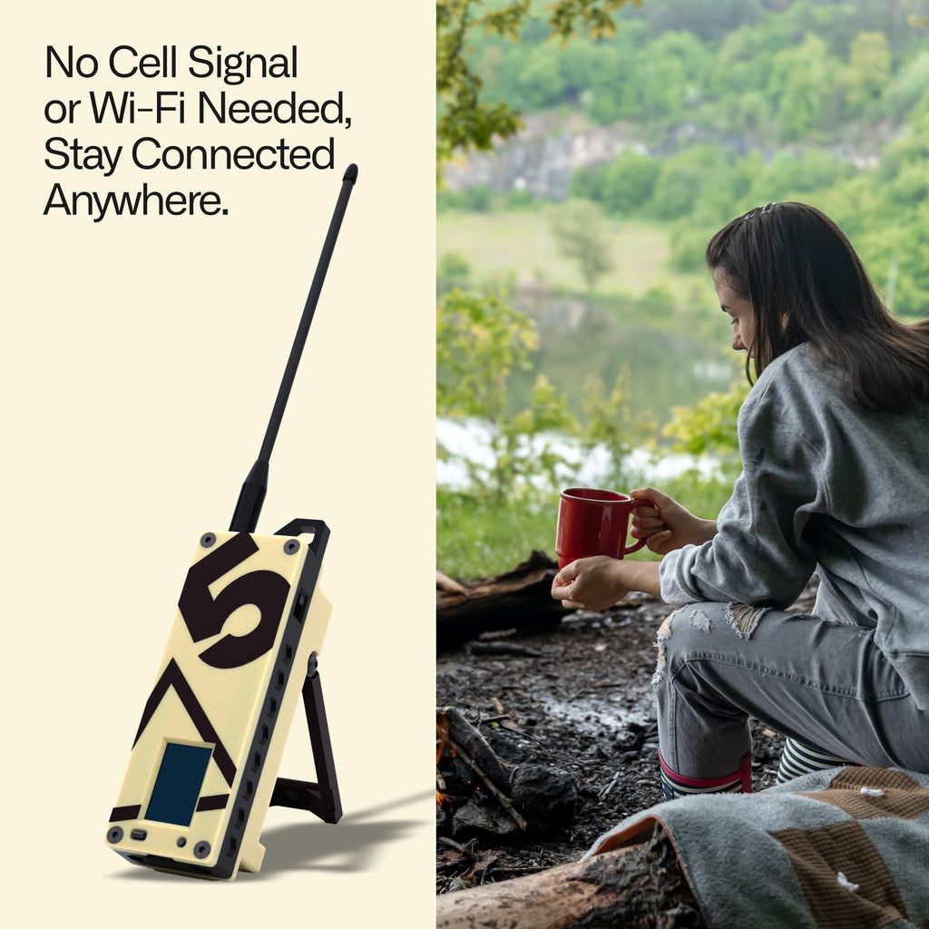 Trekker Delta Off-Grid LoRa GPS Radio, ATAK Meshtastic Communicator