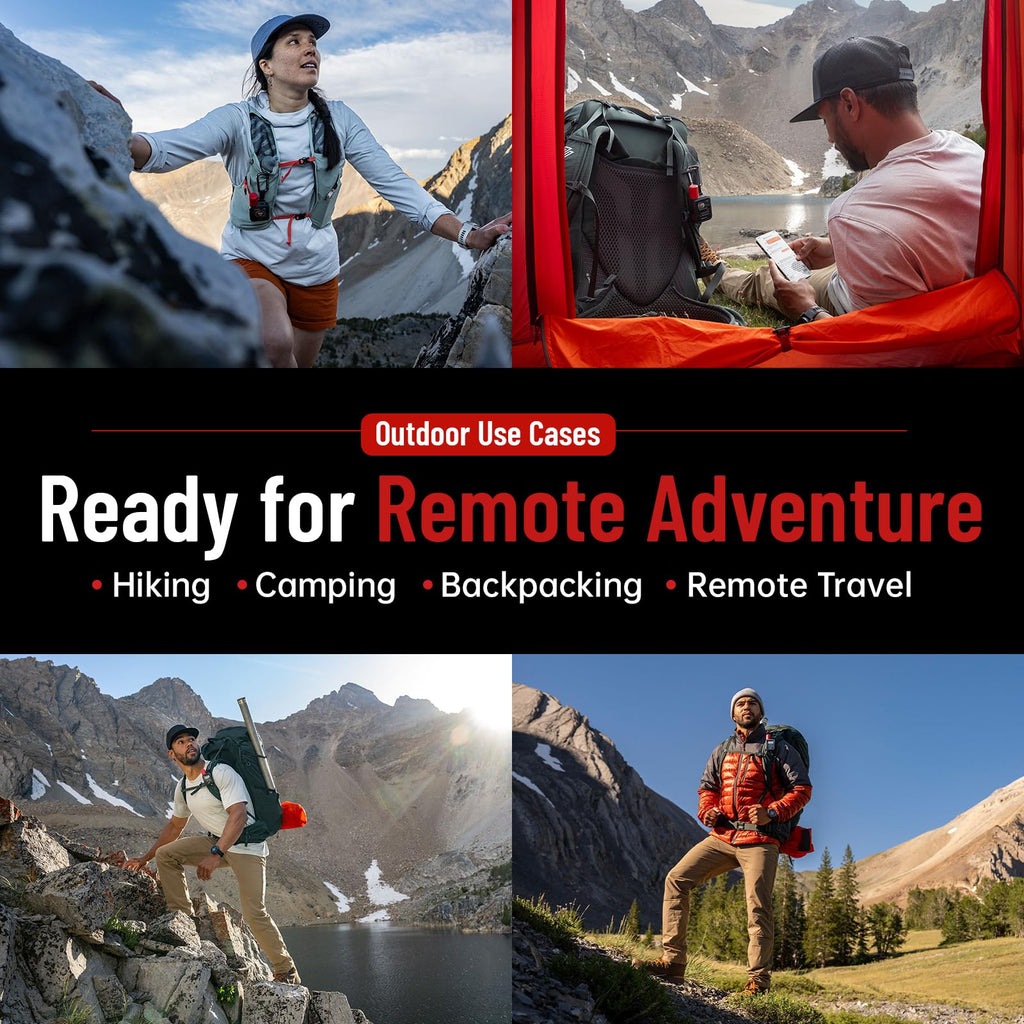 Garmin inReach Mini 3 Plus, Rugged Global Satellite Communicator with Touchscreen Texting, Photo & Voice Messaging, Emergency SOS Messages - Bundle w/Deco Essentials 26-Month CPS Plan