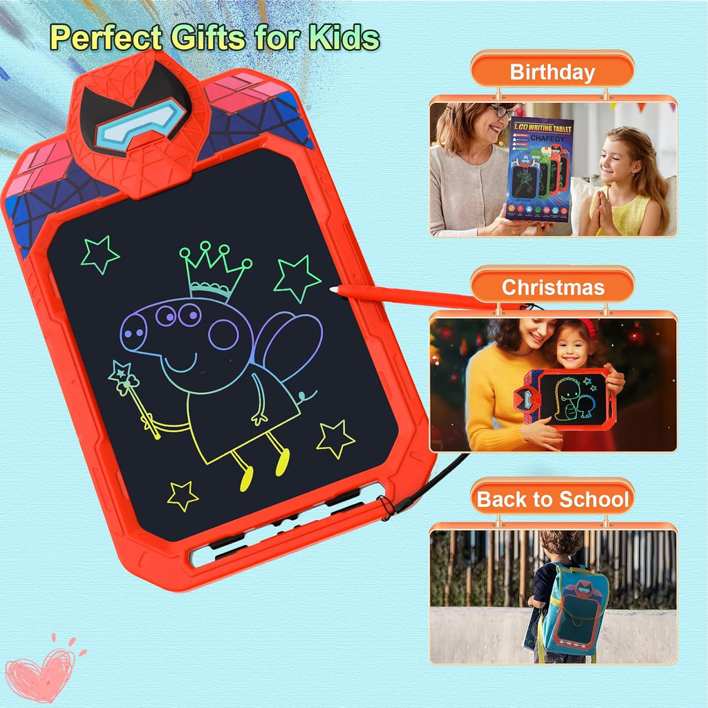 LCD Writing Tablet for Kid, Spider Design Drawing Pad, 10 Inch