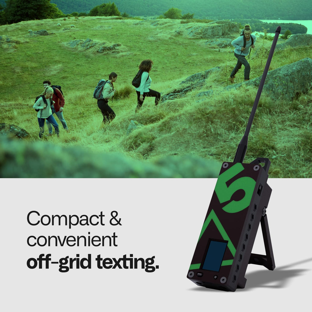 Trekker Delta Off-Grid LoRa GPS Radio, ATAK Meshtastic Communicator