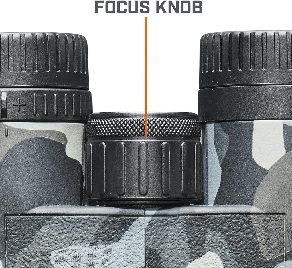 Bushnell Blackout Camo 10x42 IPX7 Waterproof Binoculars with Fully-Multi Coated Lenses and Durable Rubber Armor, Binoculars for Hunting, Boating Birdwatching