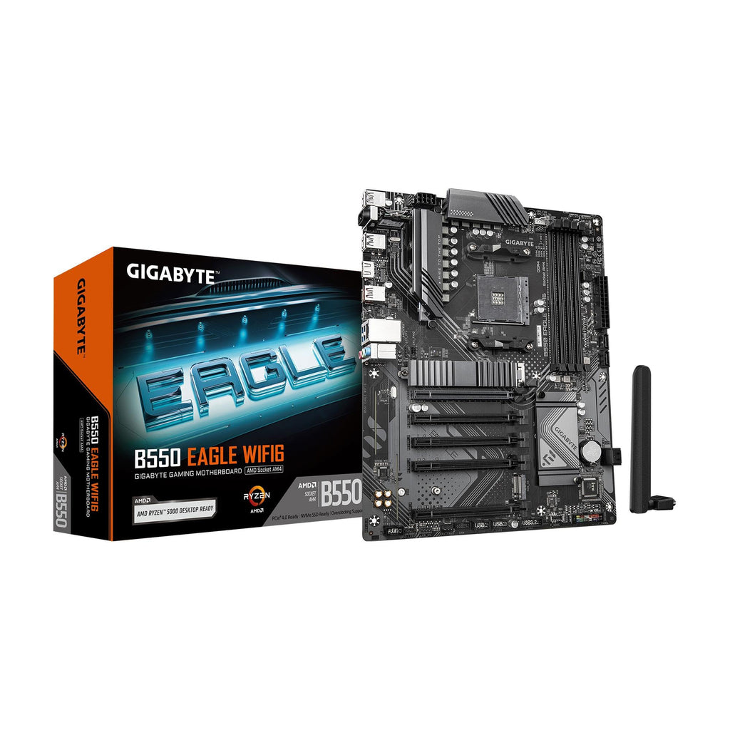 NEWEGG Motherboard CPU Memory Combo -B550M-A Motherboard Bundle with Ryzen 5 5500 6-Core 3.6GHz CPU and 16GB (2 x 8GB) 288-Pin PC RAM DDR4 3200 Desktop Memory