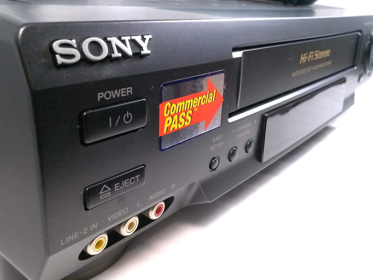 Sony SLV-N50 Hi-Fi Stereo VHS VCR (Renewed)