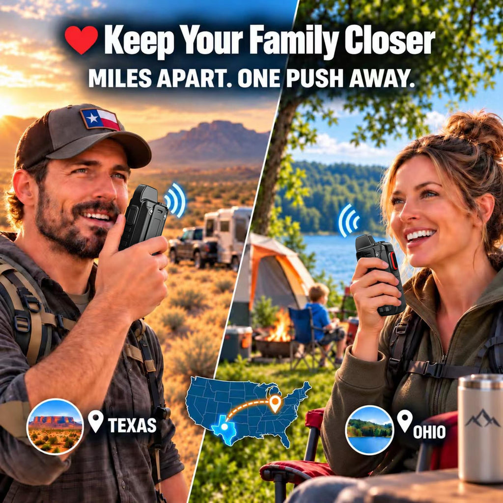 Global Lifetime Free Rapid 4G LTE PoC Radio Walkie Talkies Unlimited Range