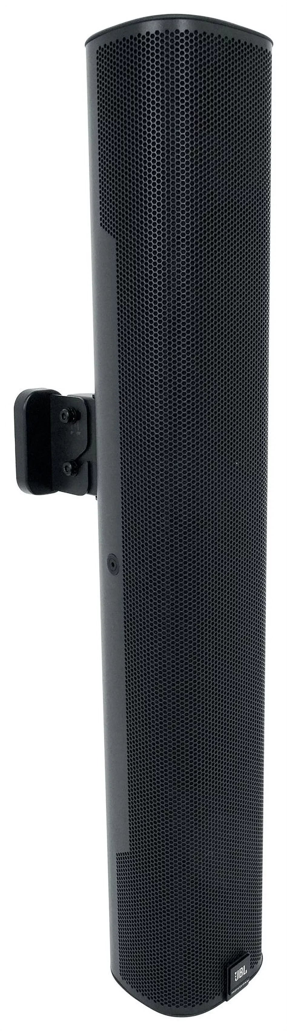 (6) JBL COL600-BK 24" Black 70V Commercial Column Wall Mount Array Speakers+Amp