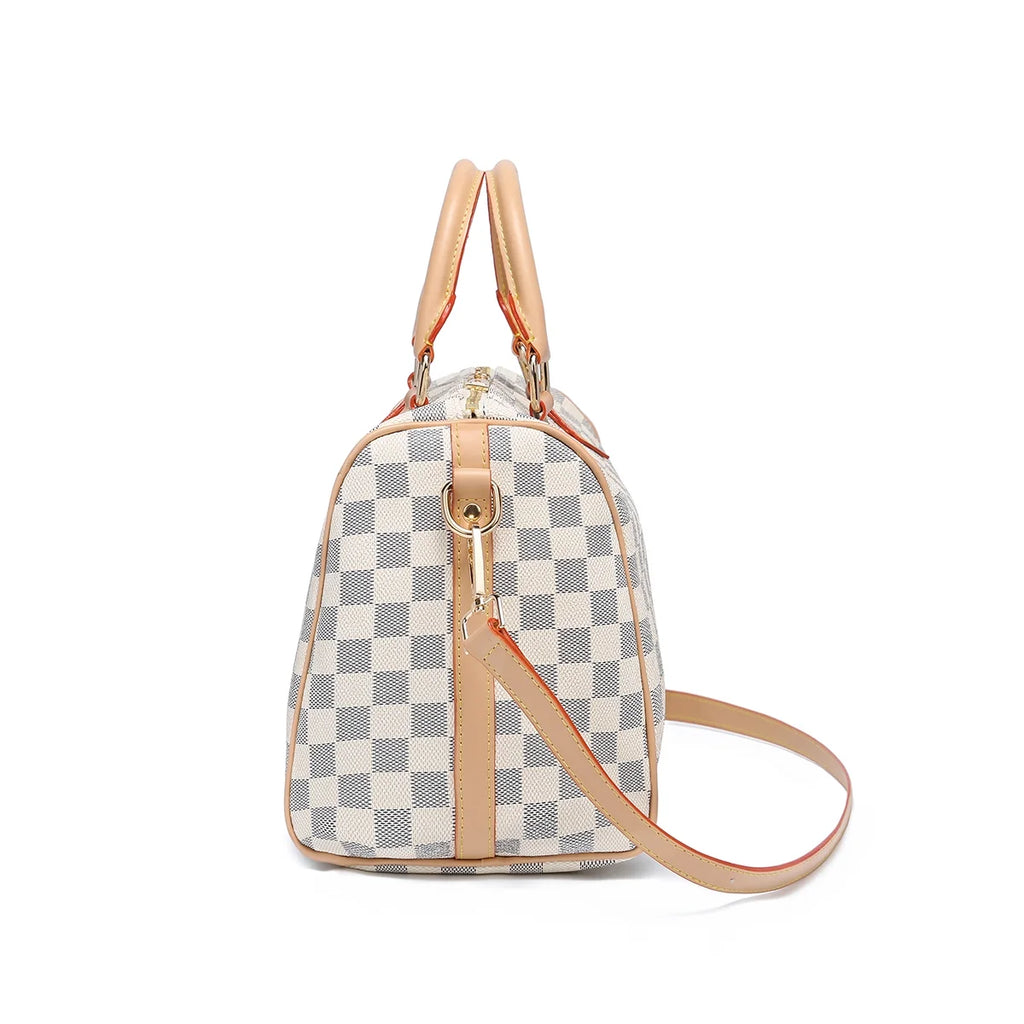RICHPORTS Checkered Shoulder Bags Fashion Handbags For Womens