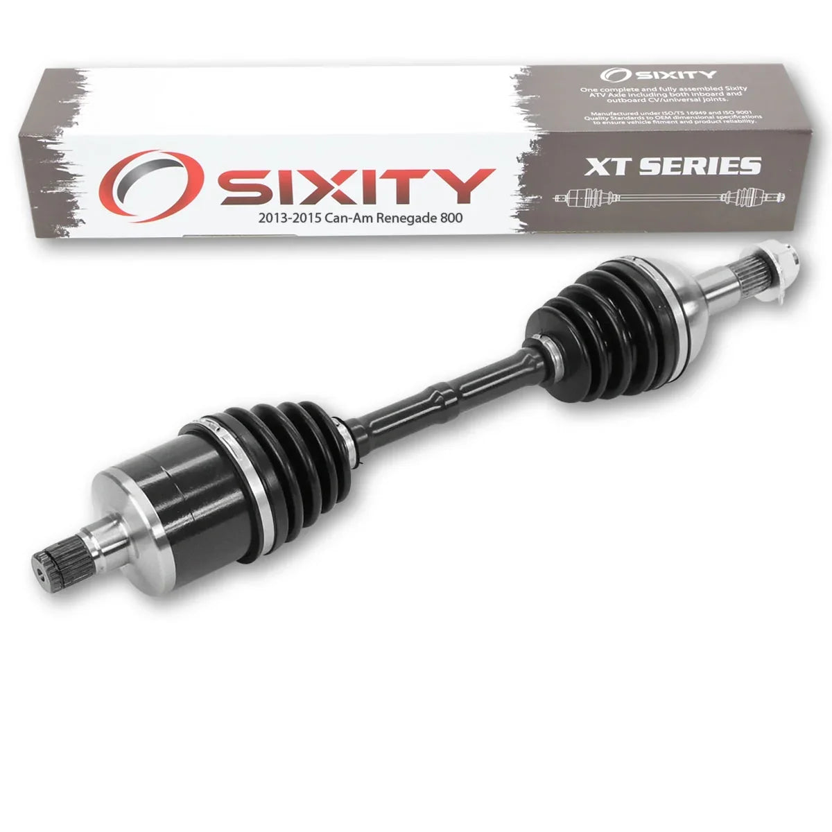 Sixity XT Rear Left Axle Matching with Can-Am Renegade 800 2013-2015 - EFI STD XXC 4X4