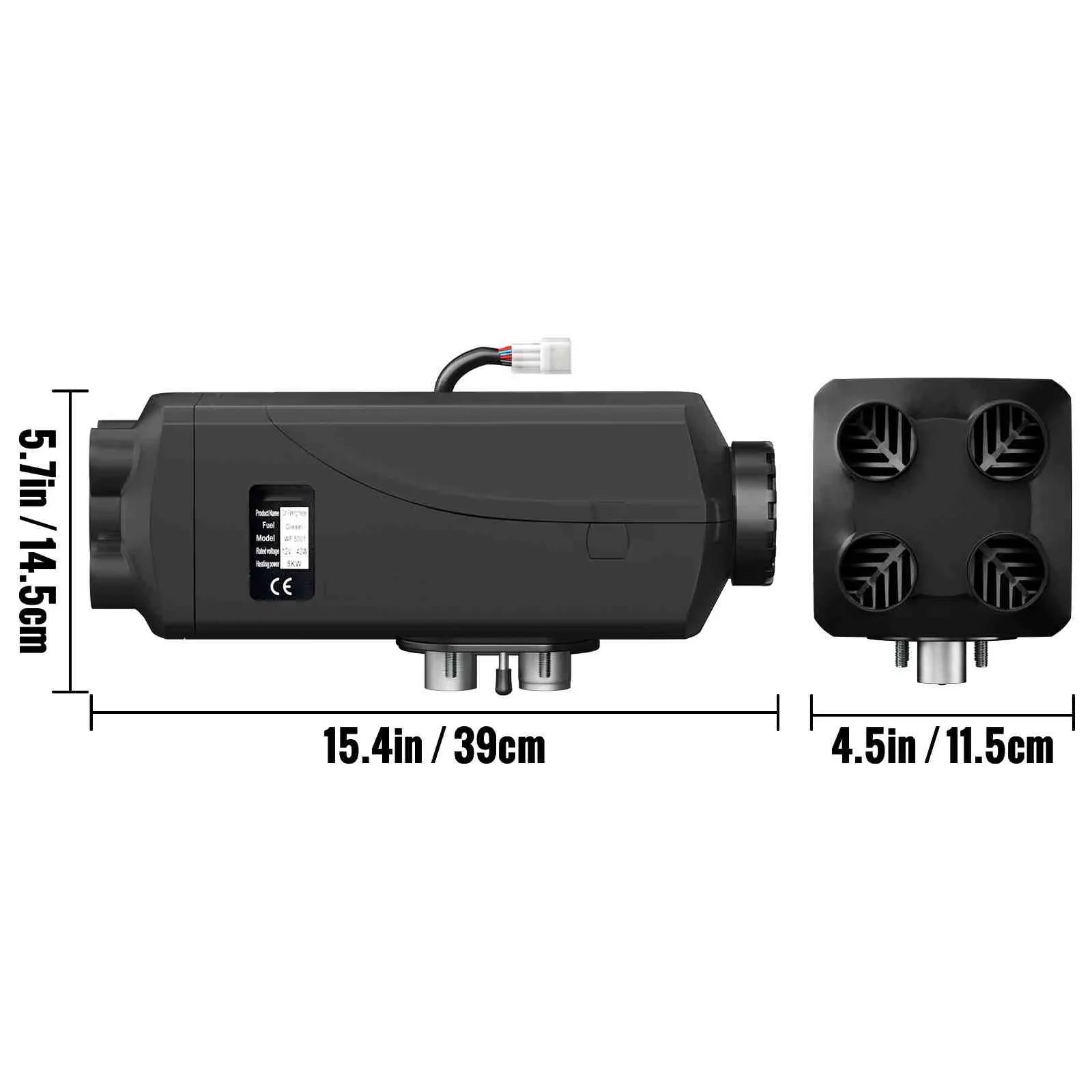 BENTISM 8KW 12V Diesel Air Heater LCD Thermostat 8000W For Trucks Vessel Car Trailer