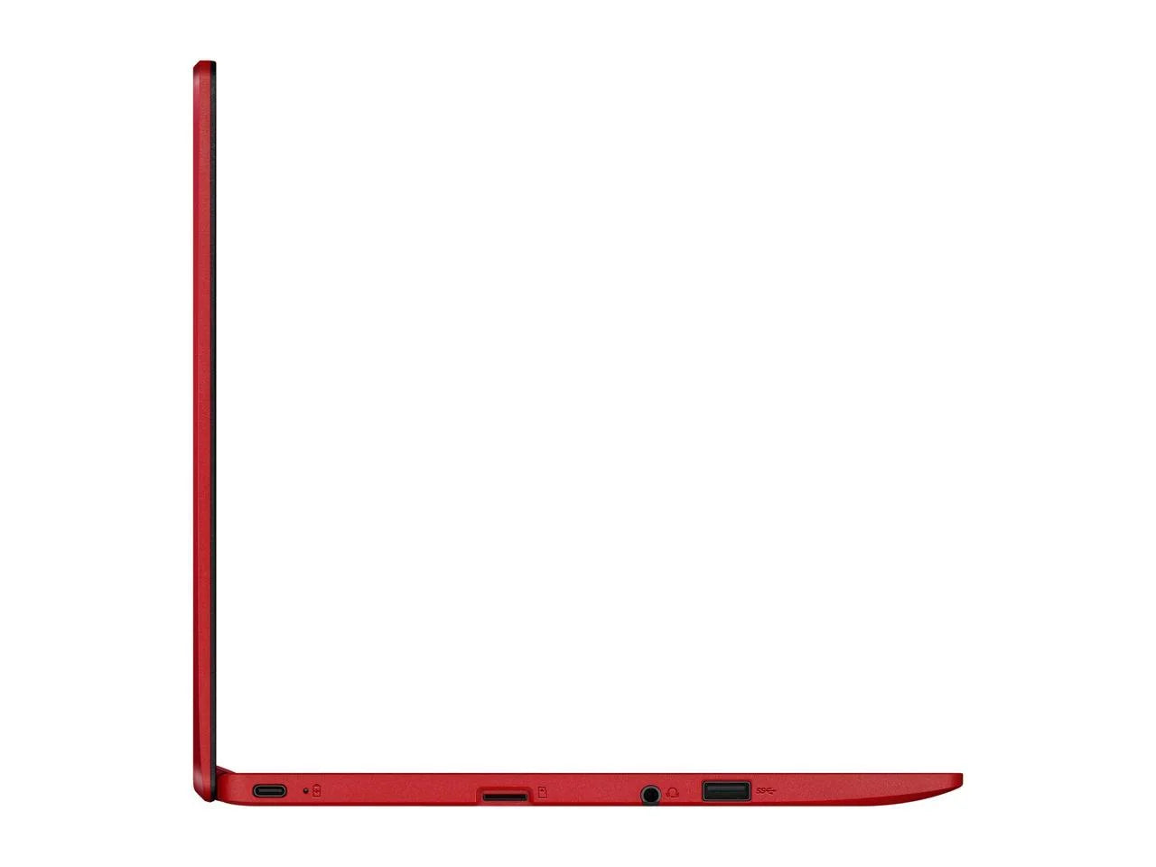 ASUS Chromebook Laptop in Red, 12, Intel Celeron, 32GB Flash Storage, 4GB RAM, C223NA-DH02-RD