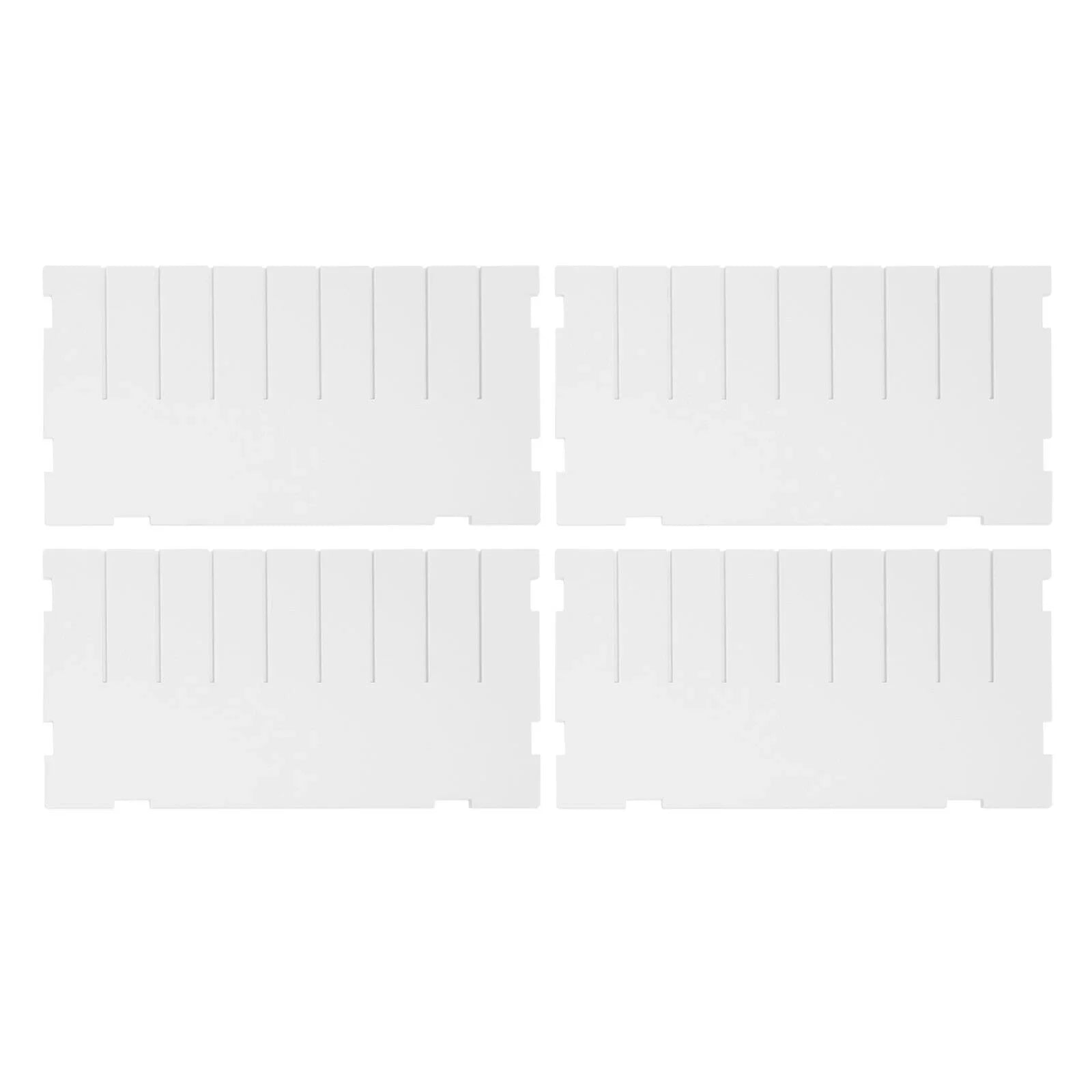 27 Slots Classroom Keepers Literature Storage Rack PVC File Holder White Mailbox