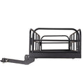 SKYSHALO 60x24x14in Hitch Mount Cargo Carrier 400lb & Stabilizer Fits 2" Receiver