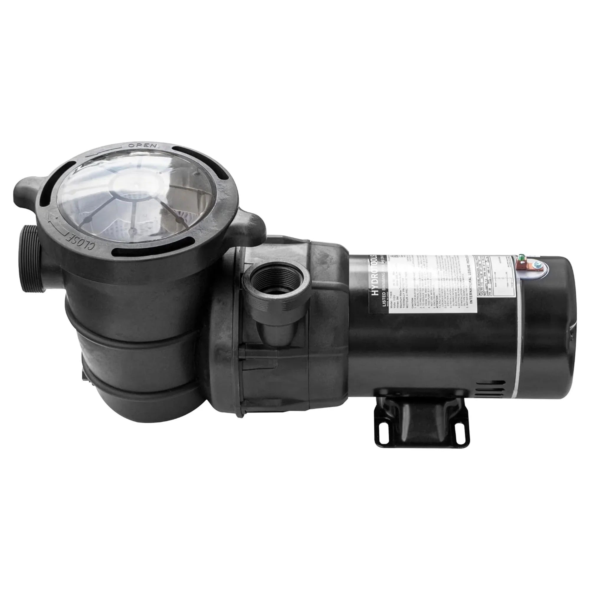 Swimline HydroTools Hydro Flo 0.75 HP Vertical Discharge Swimming Pool Pump
