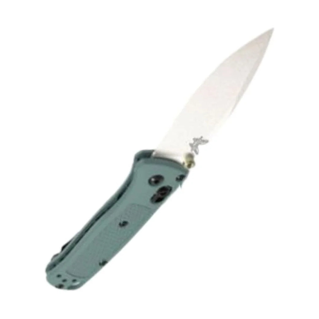 Benchmade 533SL-07 Mini Bugout EDC Outdoor Knife with Axis Lock and Drop Point Style (Silver)