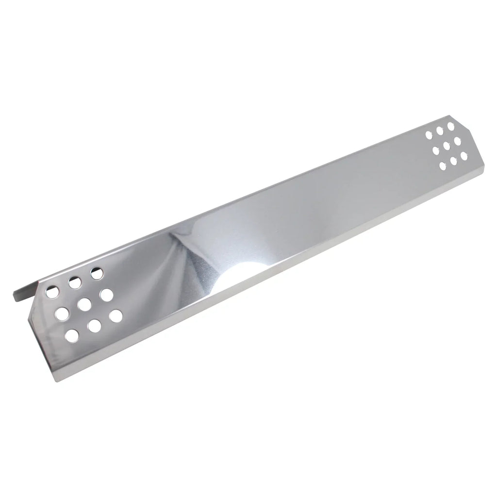 2-Pack BBQ Grill Heat Shield Plate Tent Replacement Parts Nex 720-0336D - Barbeque Stainless Steel Flame Tamer, Guard, Deflector, Flavorizer Bar, Vaporizer Bar, Burner Shield 16 1/8"