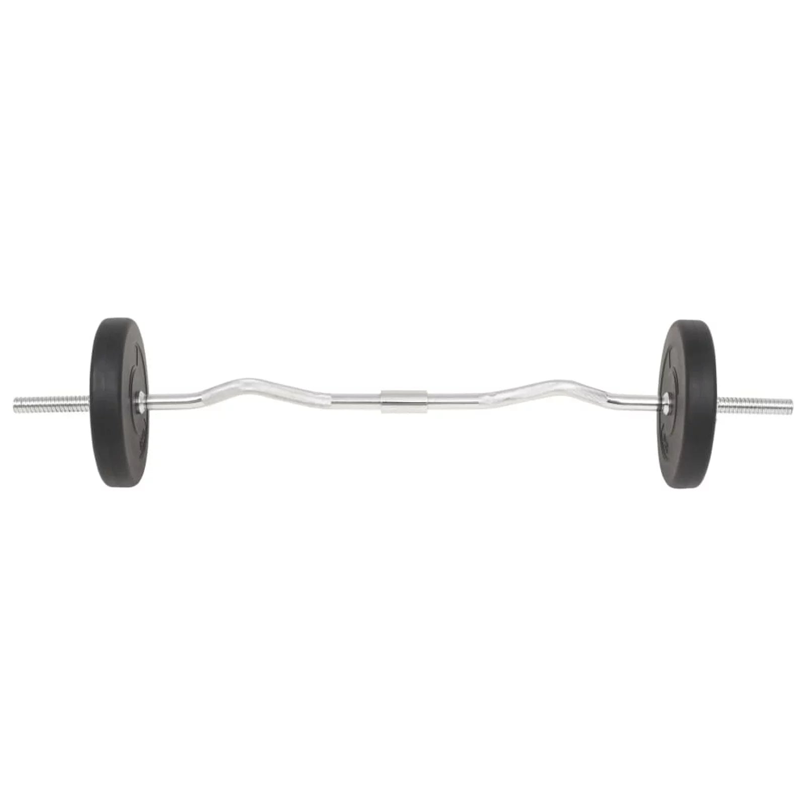 moobody Barbell and Dumbbell Set Weight Plates with Bars 66.1 lb Strength Training, Weightlifting, Bodybuilding, Fitness, Home Gym