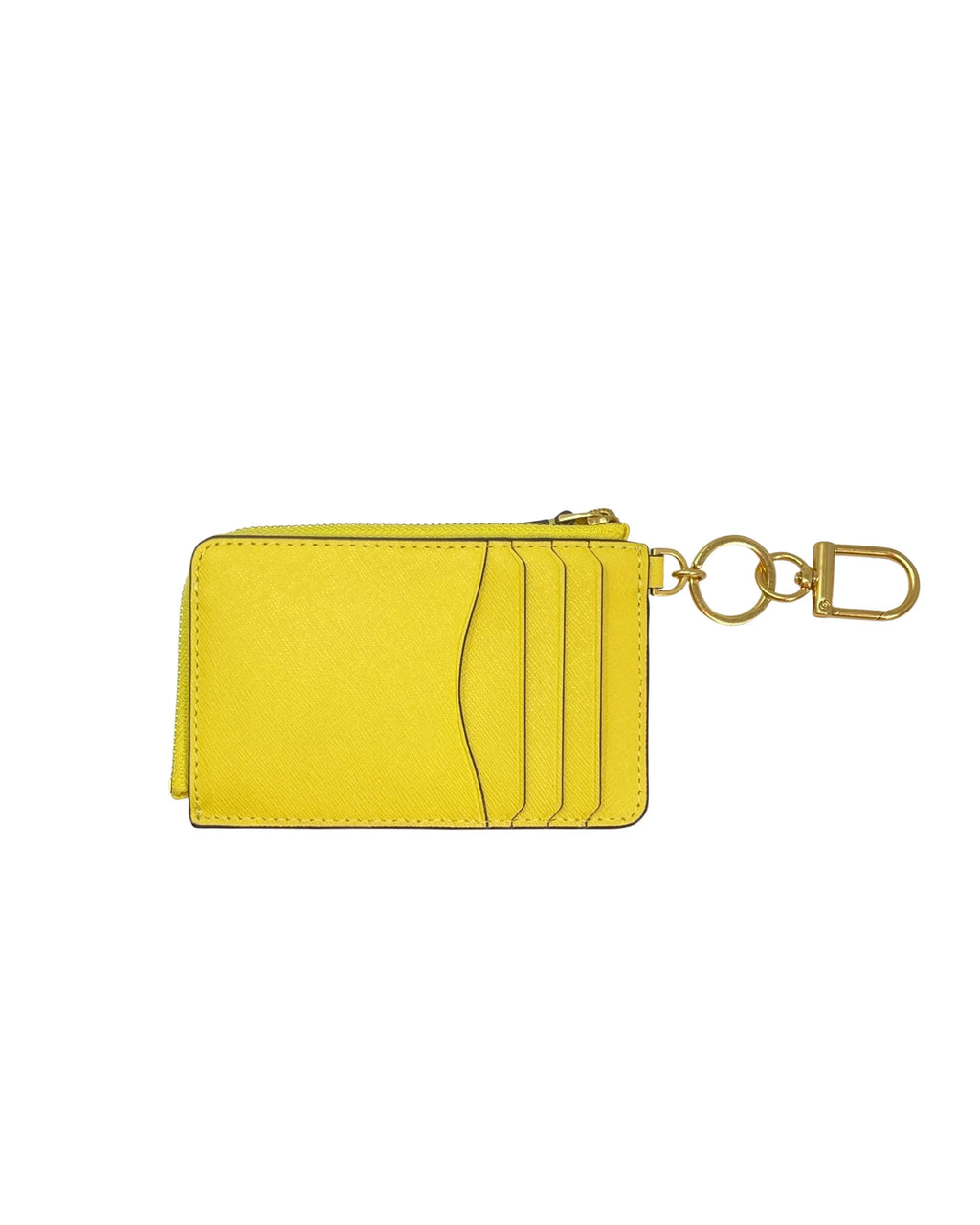 Tory Burch Emerson Saffiano Leather Zip Card Case (Yarrow)