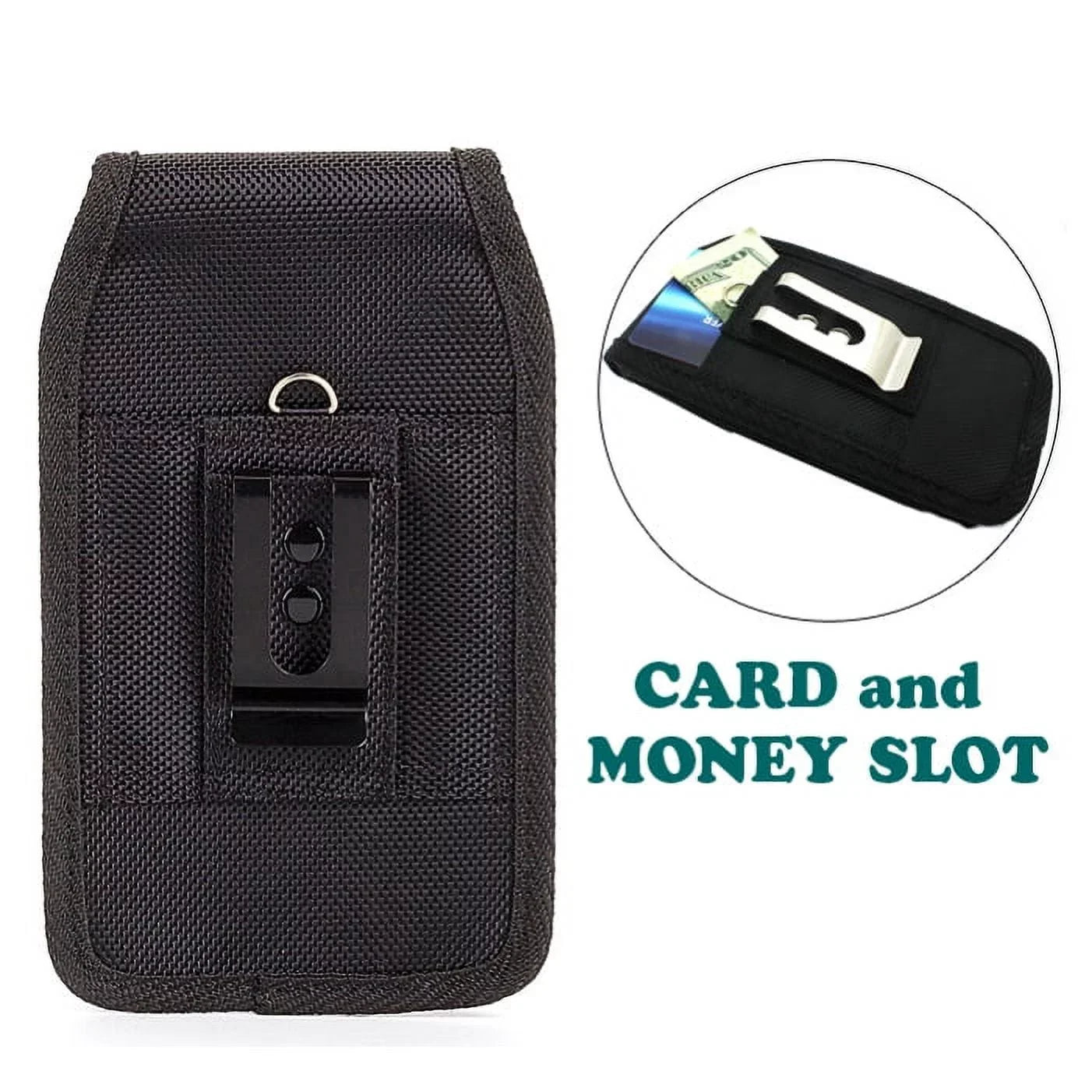 Rugged Case Belt Holster w Retractable White Type-C USB Cable Charge Sync Power Wire D1A Blackberry Motion - BLU G9, Vivo XI Plus - Coolpad Legacy - Google Pixel XL 3a XL 3 XL 2 XL