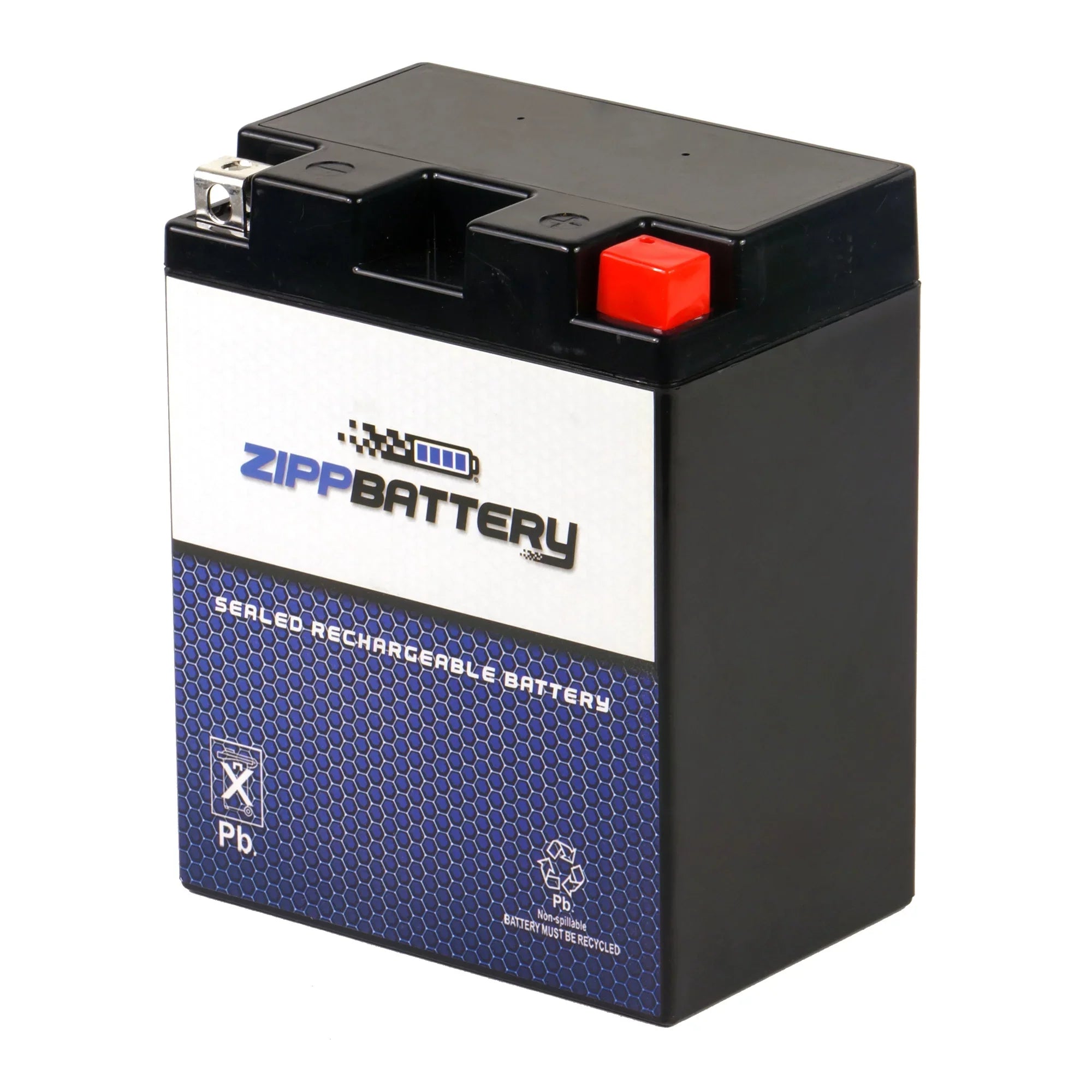 Zipp Battery YTX14AHL-BS (14AHL-BS 12 Volt,12 Ah, 210 CCA) Snowmobile Battery Arctic Cat Jag Afs L/t 1993