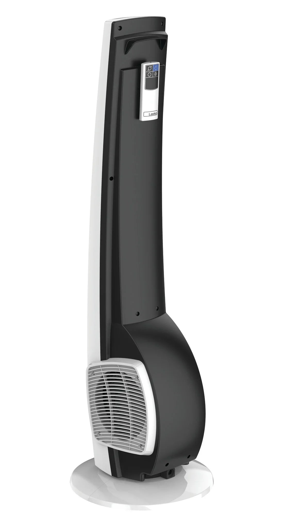 Lasko 39" 4-Speed Oscillating Hybrid Tower Fan with Timer and Remote, White, T38400, New