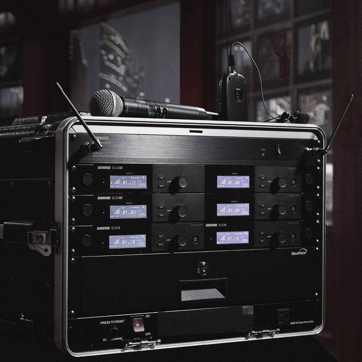 Shure SLXD24D/SM58 Dual Wireless Vocal System - H55 Band